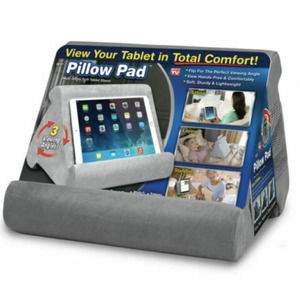 Ontel Multi Angle Cushioned Pillow Stand - Gray
